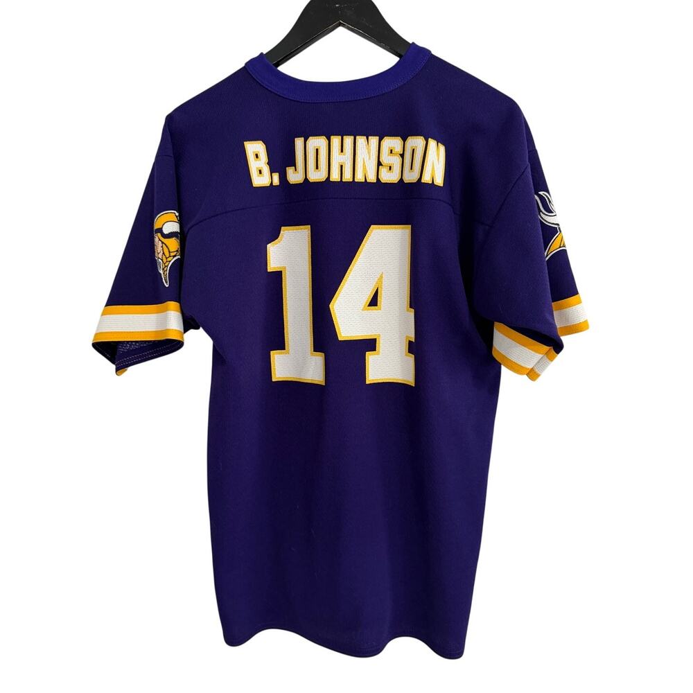Vintage Brad Johnson Minnesota Vikings Kids Jersey Size YXL